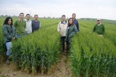 3. Techniciens visiting Bioexploit trials