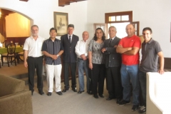 comida en comedor de gala