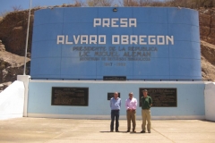en la presa